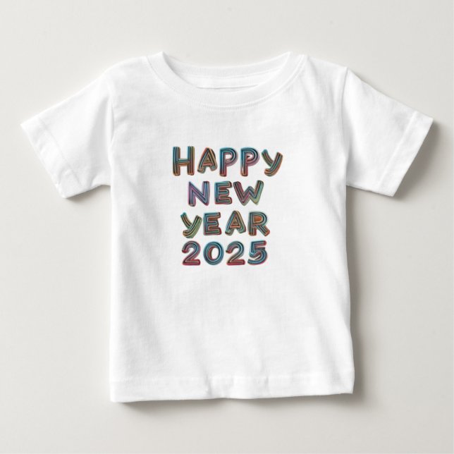 Happy New Year 2025*#*#**##** Baby T-Shirt (Front)
