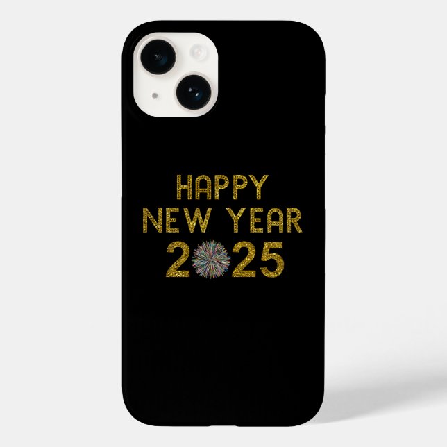 Happy New Year 2025 Case-Mate iPhone Case (Back)
