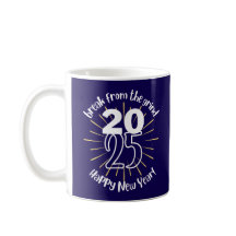 Happy New Year 2025 Coffee Mug