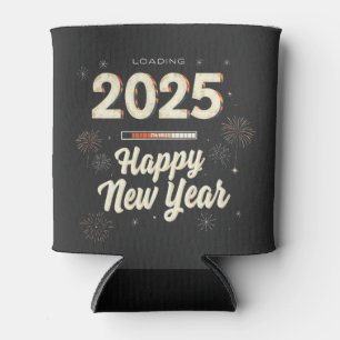 Happy New Year 2025 Family Matching Can Cooler