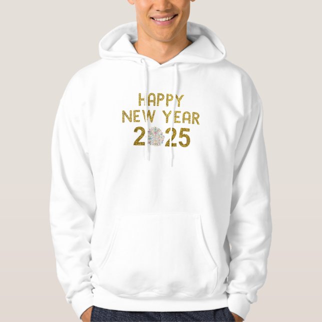 Happy New Year 2025 Hoodie (Front)
