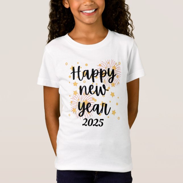 Happy New Year 2025 T-Shirt (Front)