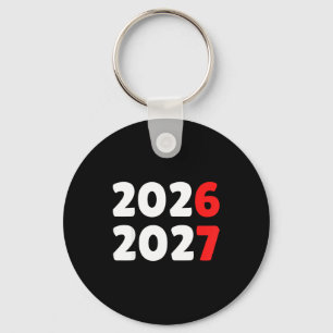 Happy New Year 2026 2027 Funny Six Seven 67 Meme C Keychain