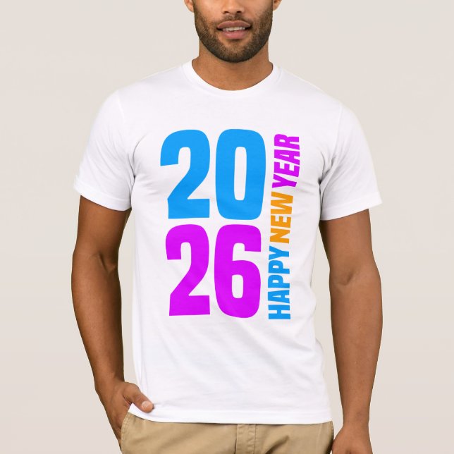 Happy New Year 2026-34568 T-Shirt (Front)
