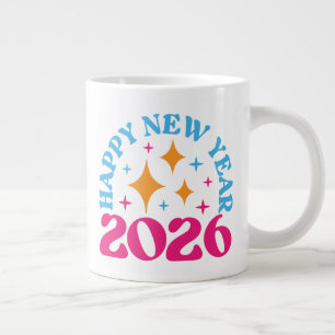 Happy New Year 2026-73950 Giant Coffee Mug