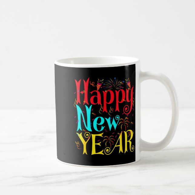 Happy New Year 2026 And Merry Christmas New Year E Coffee Mug (Right)