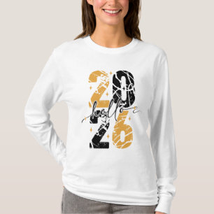 Happy New Year 2026 Black & Gold T-Shirt