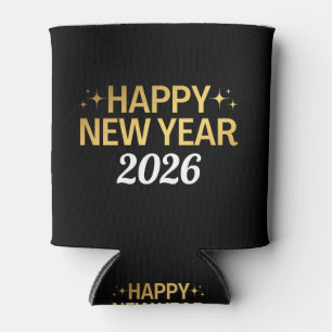 Happy New Year 2026 Can Cooler