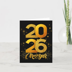 Happy New Year 2026 Card