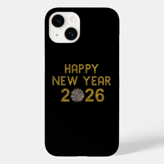 Happy New Year 2026 Case-Mate iPhone Case (Back)