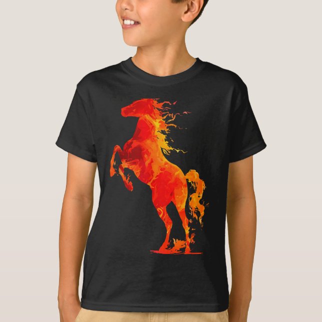 Happy New Year 2026 Chinese New Year Horse Zodiac  T-Shirt (Front)