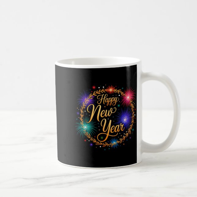 Happy New Year 2026  Coffee Mug (Right)