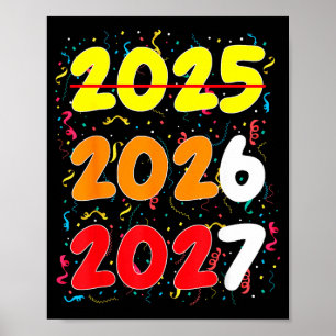 Happy New Year 2026 Coming Soon 2027 Funny 67 Meme Poster