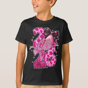 Happy New Year 2026 Disco Ball Bow New Year's Eve T-Shirt