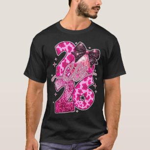Happy New Year 2026 Disco Ball Bow New Year's Eve T-Shirt