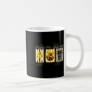 Happy New Year 2026 Disco Ball Gold Coquette Bow F Coffee Mug