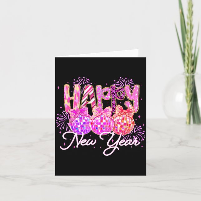 Happy New Year 2026 Family Celebration New Years E Card (Front)