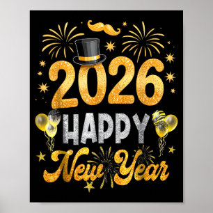Happy New Year 2026 Family Matching Happy New Year Poster