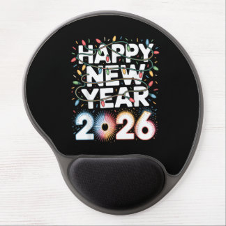 Happy New Year 2026 Gel Mouse Pad