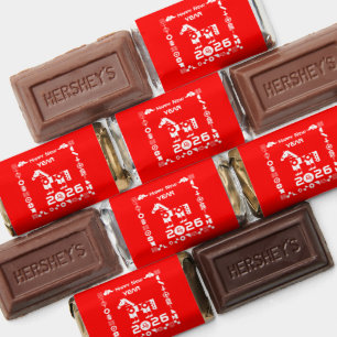 Happy New Year 2026 Hershey's Miniatures