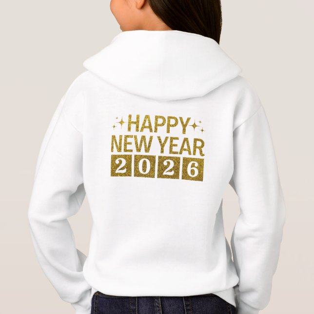Happy New Year 2026 Hoodie (Back)