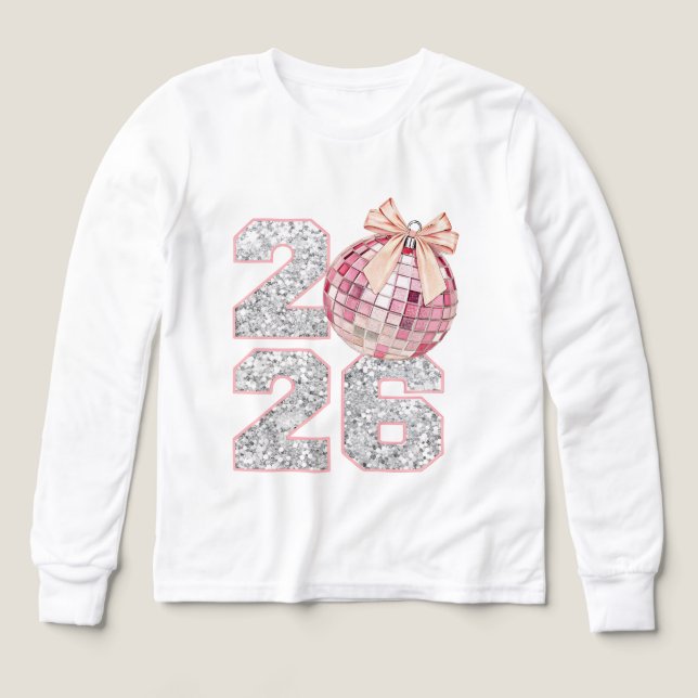 Happy New Year 2026 Kids Tri-Blend Shirts (Design Front)
