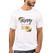 Happy New Year 2026 Modern Elegant Celebration Des