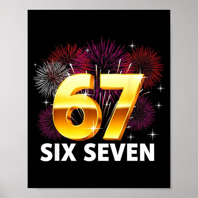 Happy New Year 2026 New Year's Eve Party 67 Six Se Poster (Front)