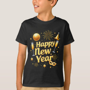Happy New Year 2026 New Years Eve Party Countdown T-Shirt