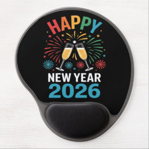 Happy New Year 2026 Party Funny New Years Eve 2026 Gel Mouse Pad