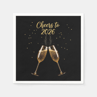 Happy New Year 2026 Party Napkins