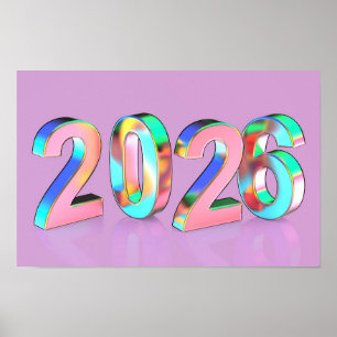 Happy New Year 2026 Poster