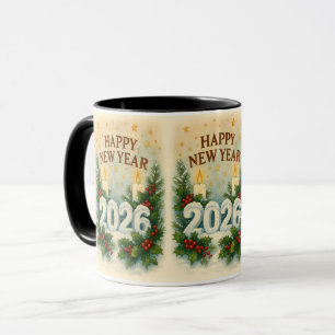 happy new year 2026 premiumcoffee mug