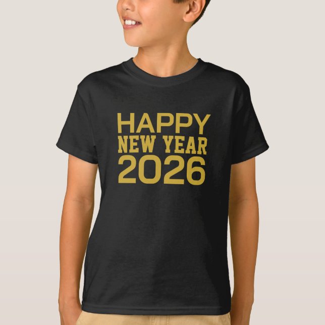 Happy New Year 2026 T-Shirt (Front)