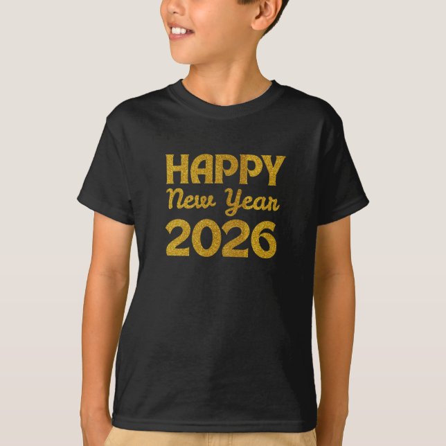 Happy New Year 2026 T-Shirt (Front)