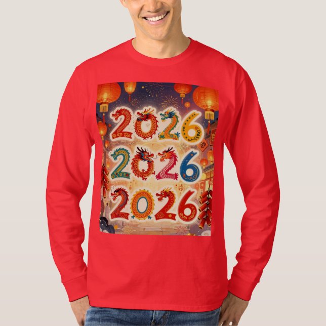 Happy new year 2026 T-Shirt (Front)