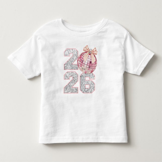 Happy New Year 2026 Toddler T-shirt (Front)