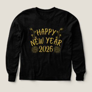 Happy New Year 2026 Tri-Blend Shirts