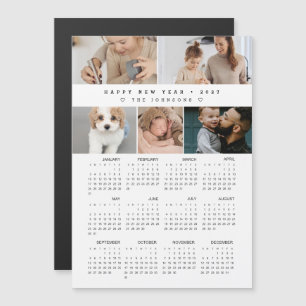 Happy New year 2027 Calendar Photo Collage