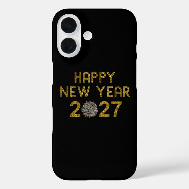 Happy New Year 2027 Case-Mate iPhone Case (Back)