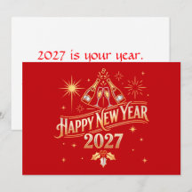 Happy New Year 2027 Celebration