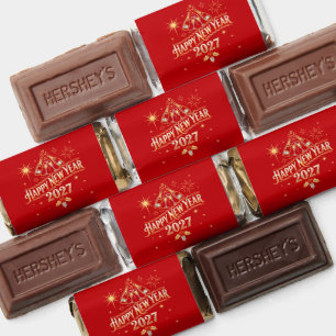Happy New Year 2027 Celebration Hershey's Miniatures