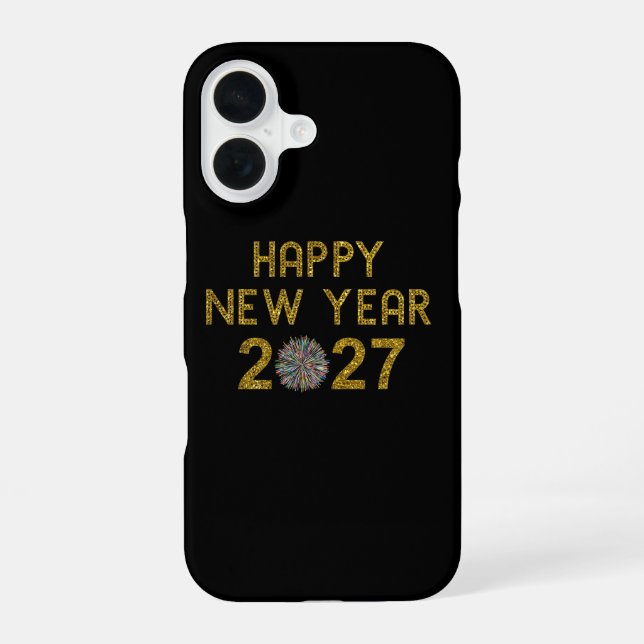 Happy New Year 2027 Iphone Case (Back)