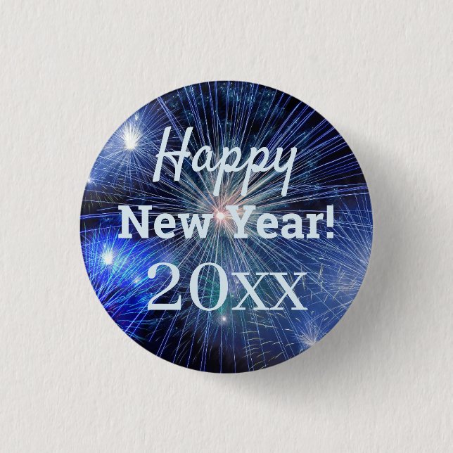 Happy New Year 20xx Button (Front)
