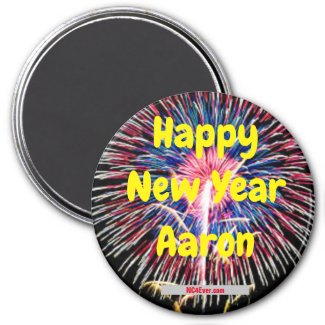 Happy New Year Aaron magnet