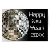 Happy New Year Add Any Year Greeting Cards (Front Horizontal)