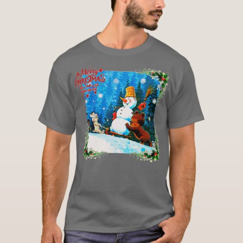 happy new year and merry christmas T_Shirt