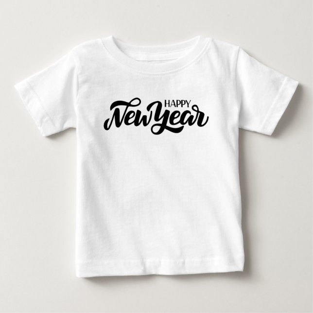 Happy New Year Baby T-Shirt (Front)