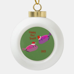 Happy New Year Ball Decoration