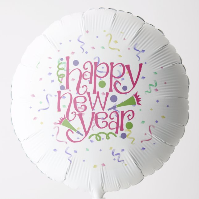 Happy New Year Balloon (Front)